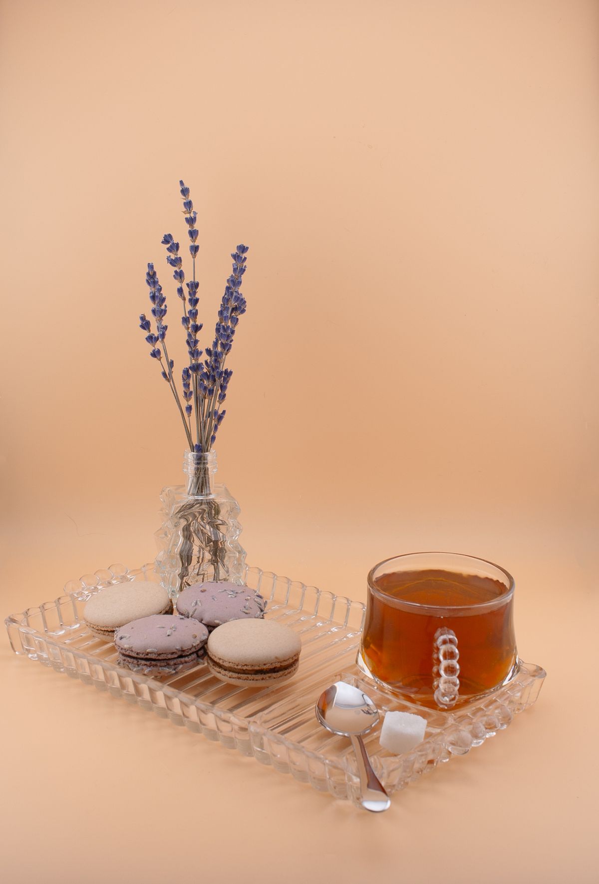 Lavender Tea Tray
